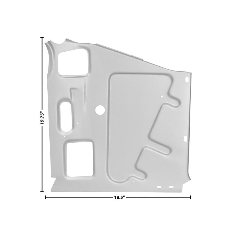 GLA3648ZWT Driver Side Apron Pillar